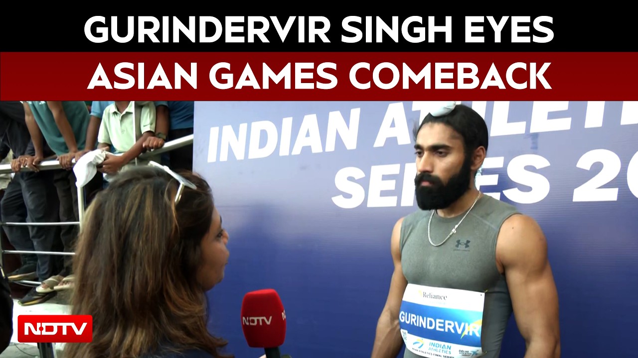 Gurindervir Singh Eyes Asian Games Comeback, Targets 100m Podium
