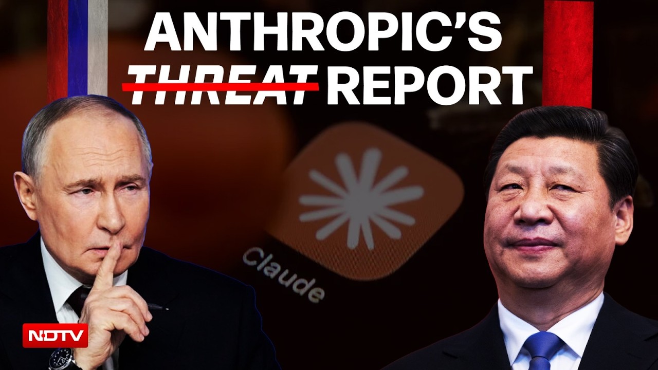 Anthropic Threat Report | China, Russia, Iran: How AI Is Being Weaponised For War & Spying