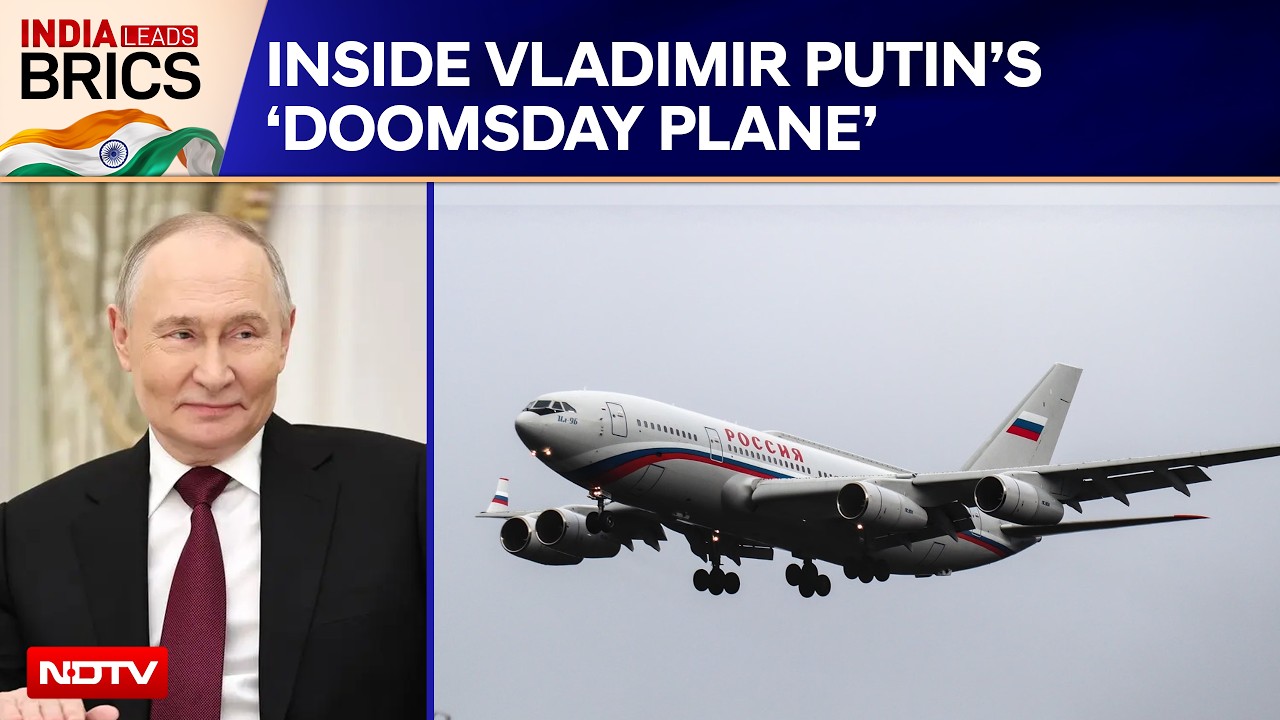 BRICS Summit | Inside Vladimir Putin's High-Security IL-96-300PU &lsquo;Doomsday Plane&rsquo;