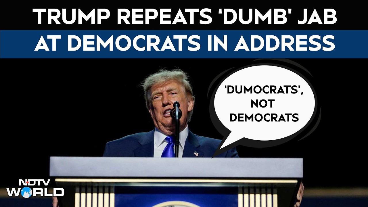 Trump Repeats &ldquo;Dumb&rdquo; Jab At Democrats, Says Their Policies Are &ldquo;So Bad&rdquo;