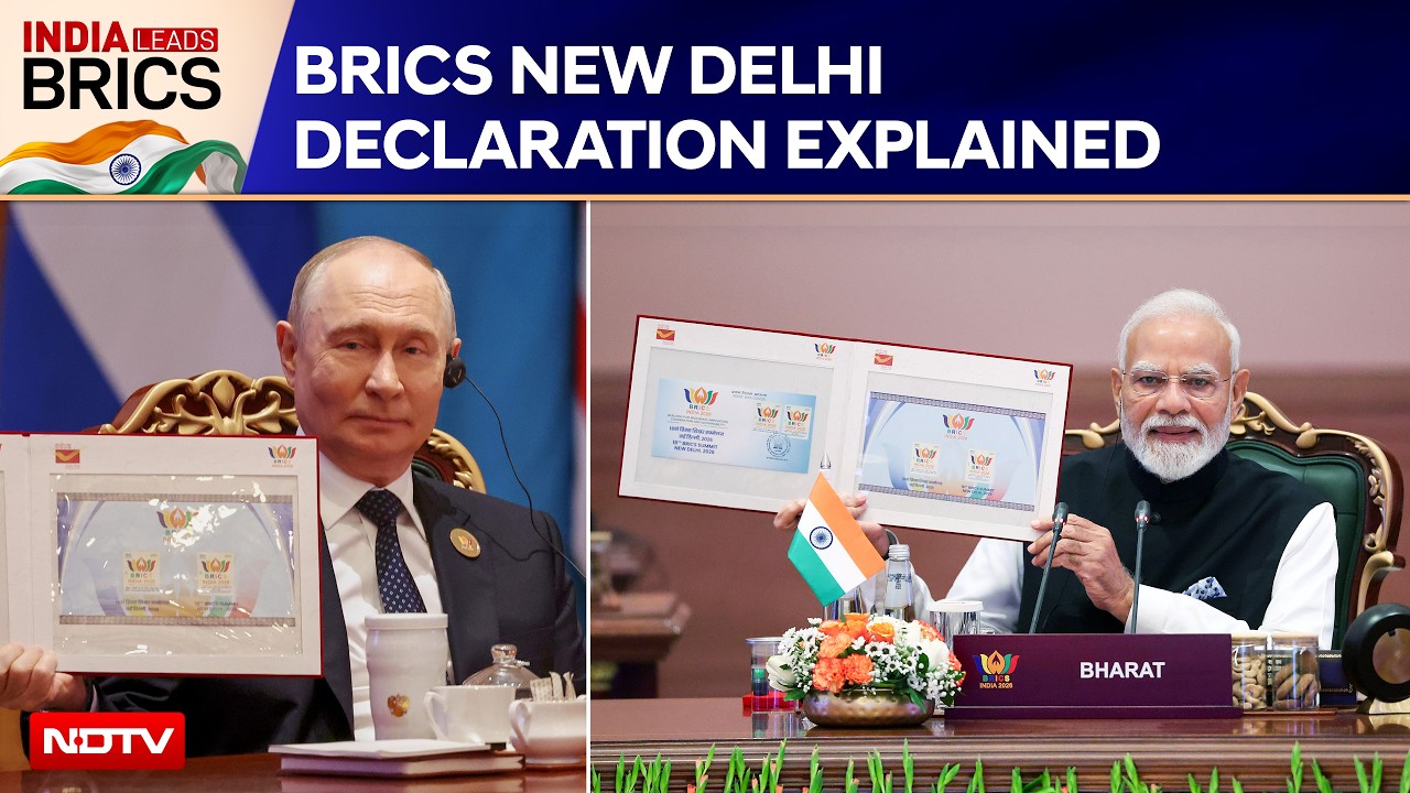 BRICS New Delhi Declaration Explained: 'Huge Win For India'