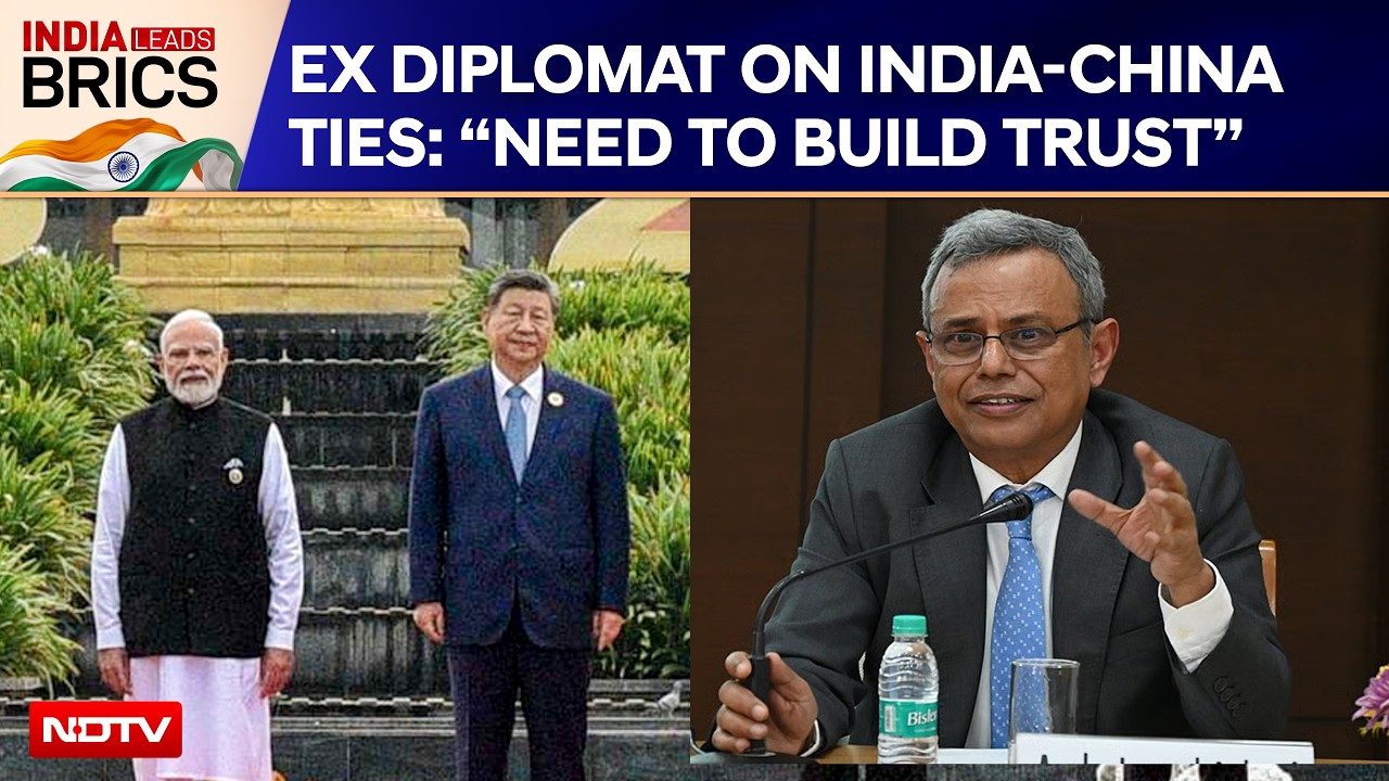 India-China Ties: "We Need To Build Trust, Maintain Peace" - Jawed Ashraf