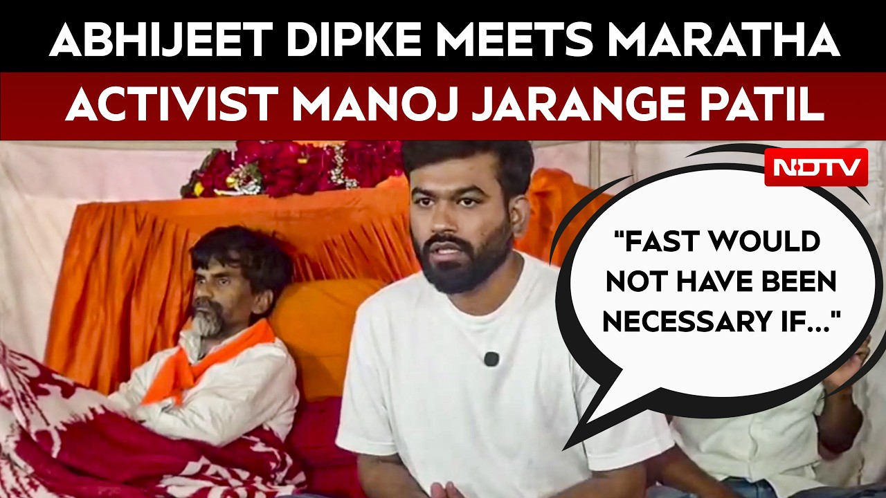 CJP Founder Abhijeet Dipke Meets Marathi Activist Jarange At Fast Site