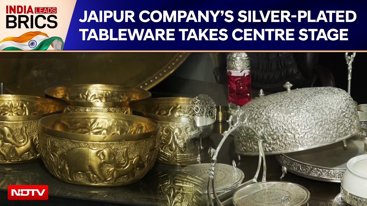BRICS 2026 | Jaipur Company's Silver-Plated Tableware Takes Centre Stage At BRICS