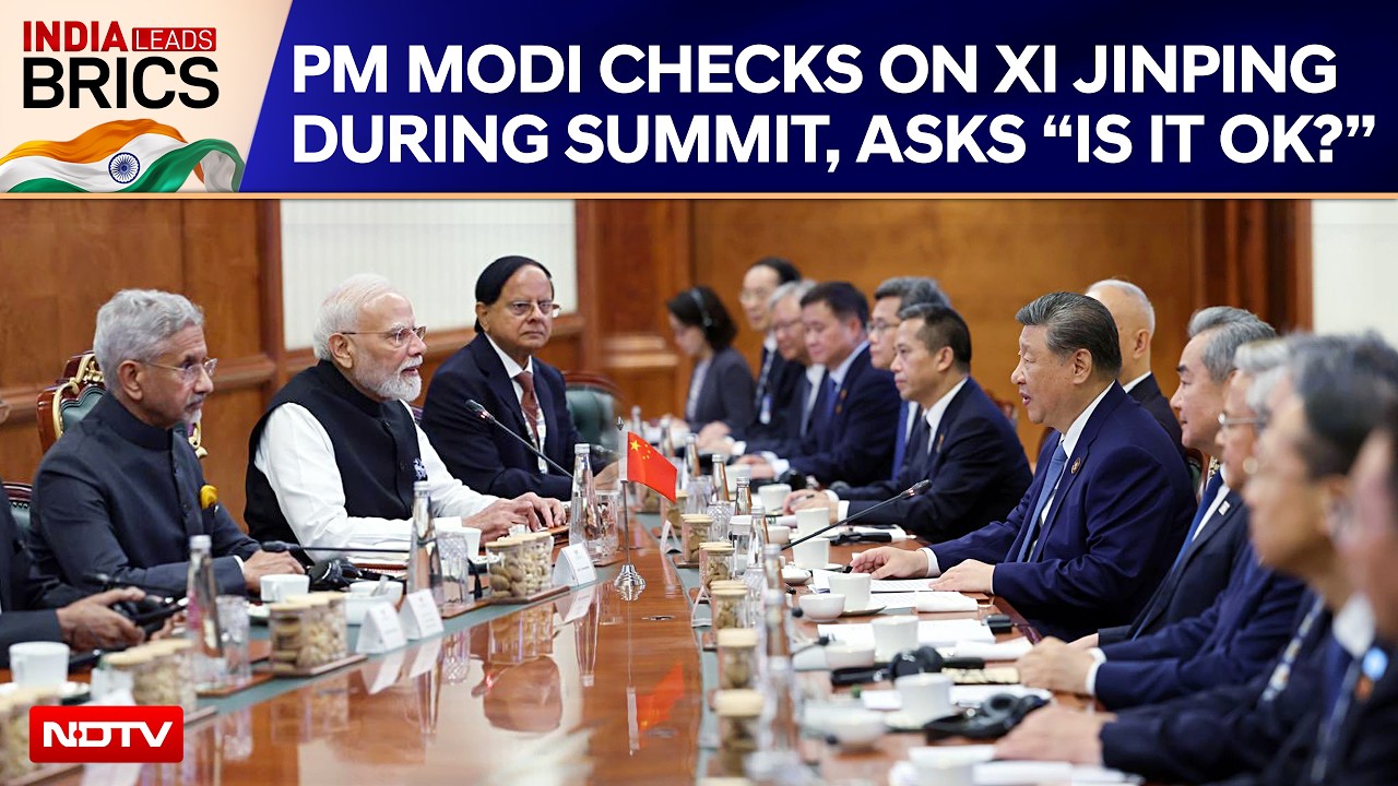 BRICS Summit 2026 | “Is It OK?” PM Modi Checks On Xi Jinping During BRICS Summit