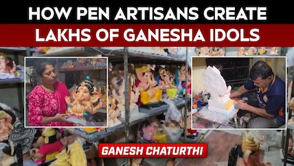 Ganesh Chaturthi Rush: 70 Lakh Idols Take Shape In Maharashtra&rsquo;s Pen