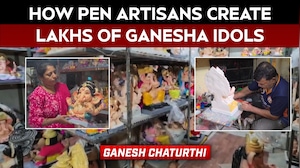 Ganesh Chaturthi Rush: 70 Lakh Idols Take Shape In Maharashtra&rsquo;s Pen