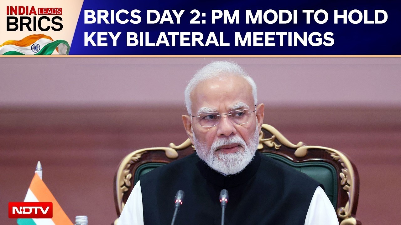 BRICS Summit Day 2: PM Modi's Bilaterals, BRICS+ And Key Sessions