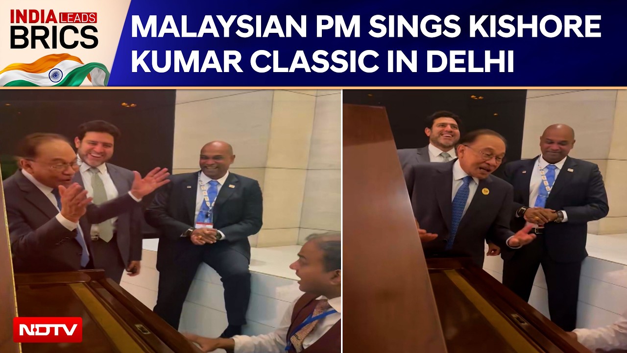 Malaysian PM Anwar Ibrahim Sings Kishore Kumar Classic In New Delhi, Wins Hearts Online