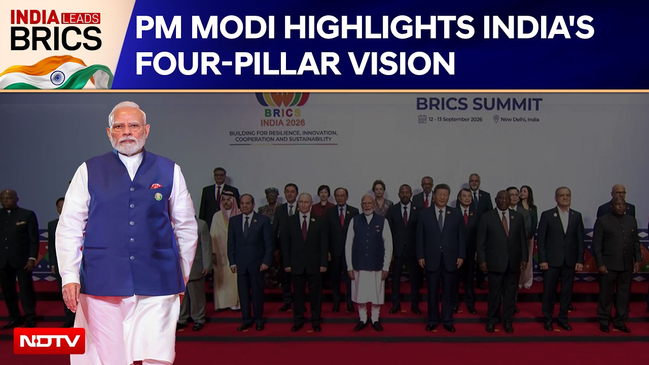 BRICS Day 2: PM Modi Pushes Resilience, Innovation, Cooperation, Sustainability