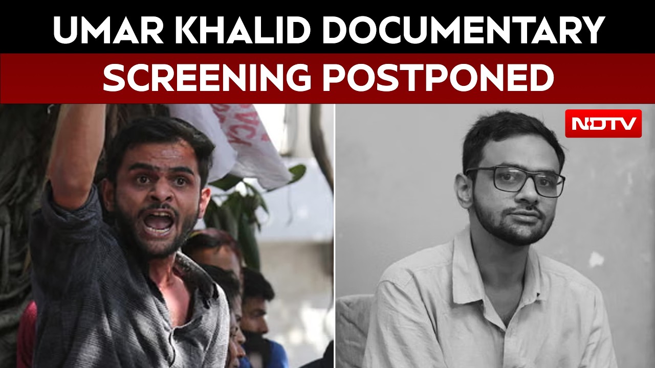 Umar Khalid Documentary Screening Postponed At Bengaluru’s NLSIU