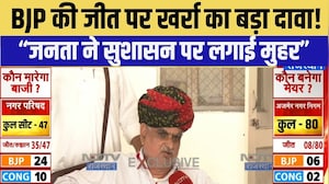 Rajasthan Nikay Chunav Result LIVE:BJP की जीत पर Jhabar Singh Kharra का बड़ा दावा!