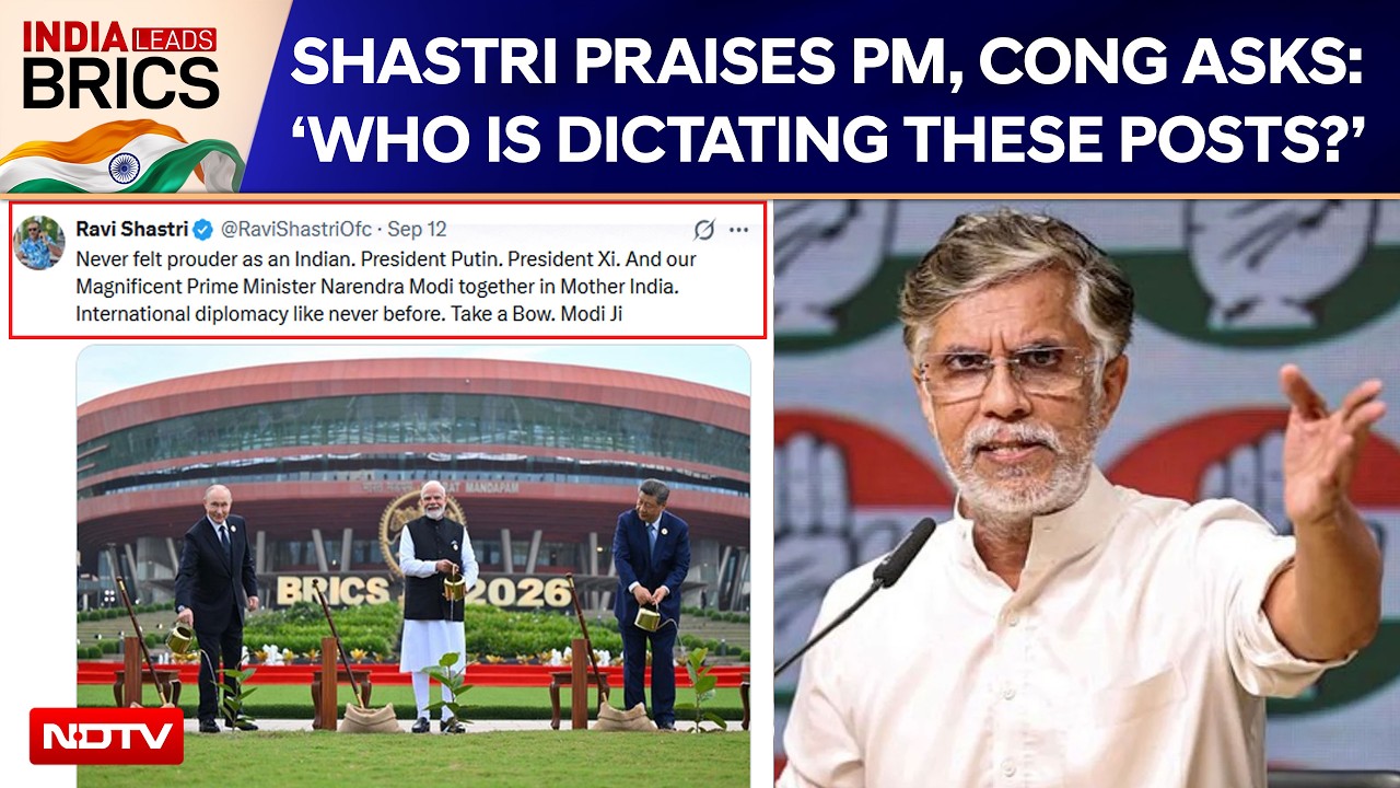 BRICS 2026 | 'Never Felt Prouder': Ravi Shastri Praises PM Modi's BRICS Diplomacy, Congress Responds