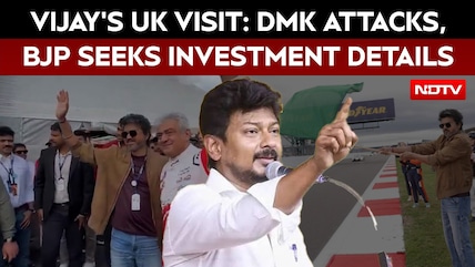 Tamil Nadu News | Vijay's UK Visit Sparks Row, Udhayanidhi Predicts TVK's 'Downfall'