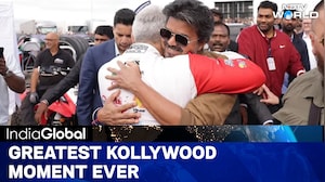 CM Vijay RUNS to Hug Ajith Kumar at Silverstone! Trisha Spotted! Greatest Kollywood Moment Ever!