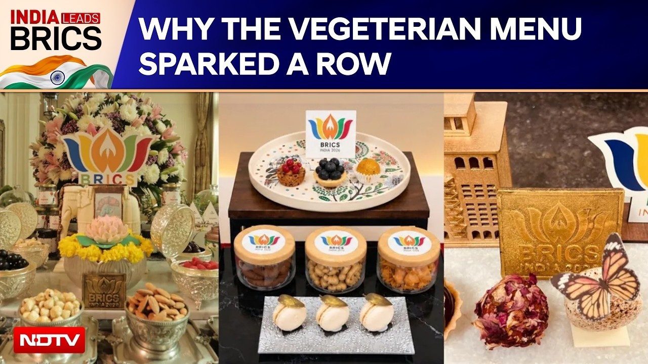 BRICS 2026 Veg Menu Row: BJP, Congress Clash Over &lsquo;Food Fundamentalism&rsquo;