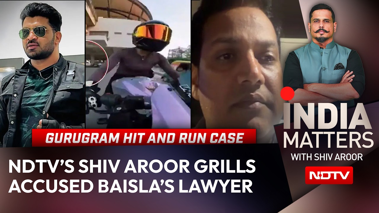 Gurugram Hit & Run Case | Accused Kalyan Baisla's Lawyer Grilled By NDTV's Shiv Aroor