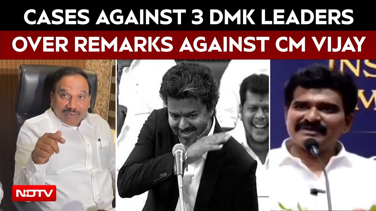 Tamil Nadu News | DMK Leaders Booked Over Saidapet Protest As A. Raja, TVK Trade Barbs