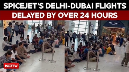 SpiceJet Delhi-Dubai Flights Delayed For Over 24 Hours, Passengers Protest At Airport