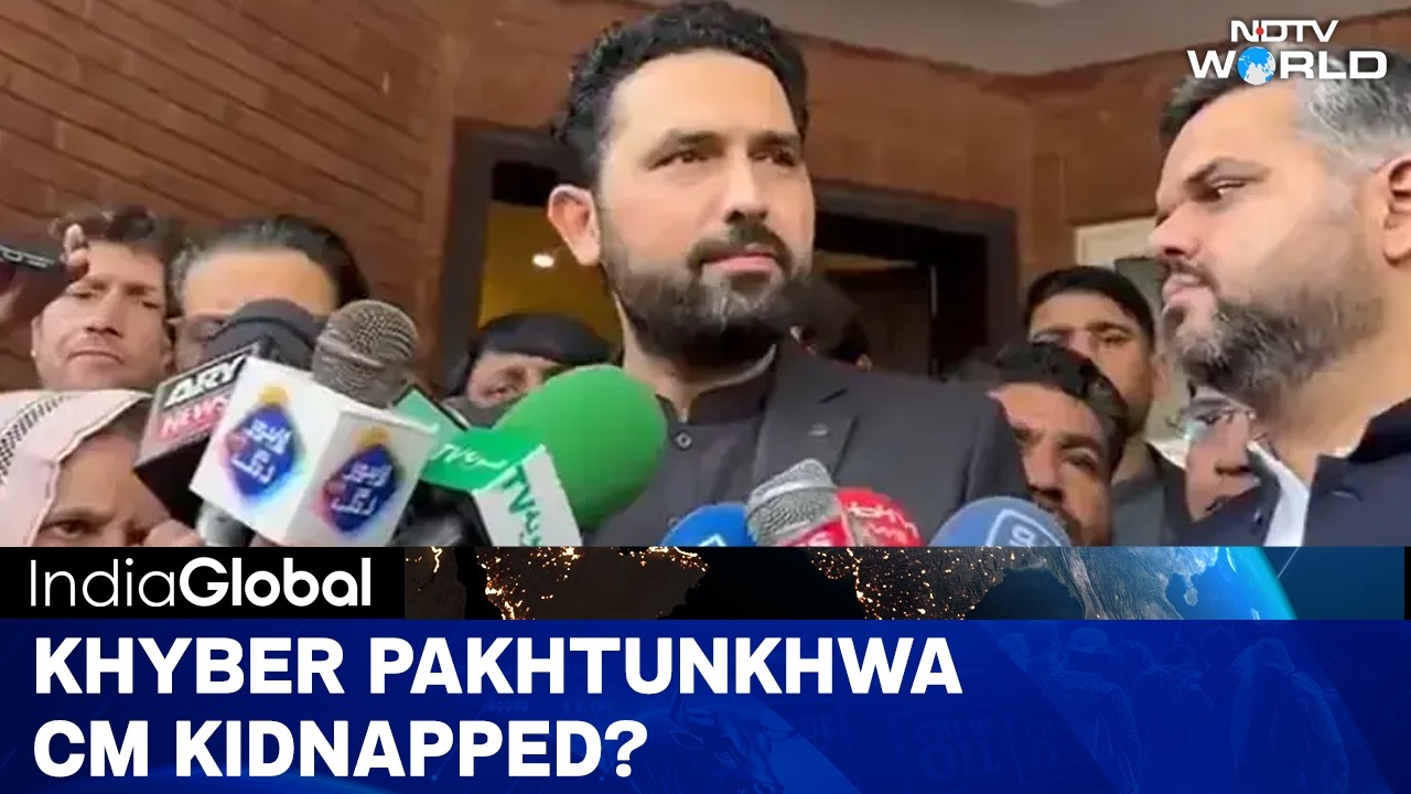 Pak Khyber Pakhtunkhwa CM Kidnapped Or Staged Drama? Leaked Police Van Video Triggers Shock