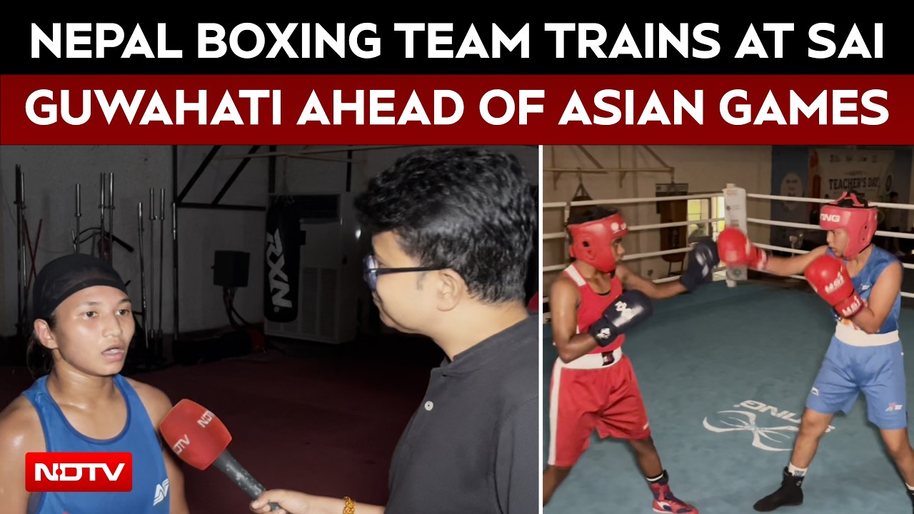 Nepal Boxing Team Trains At SAI Guwahati Ahead Of Asian Games