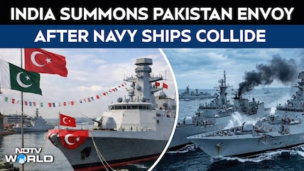 Pakistan Ship Collides With Indian Navy Unit, Delhi Summons Islamabad's Envoy
