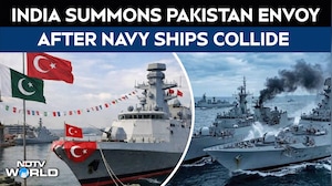 Pakistan Ship Collides With Indian Navy Unit, Delhi Summons Islamabad's Envoy