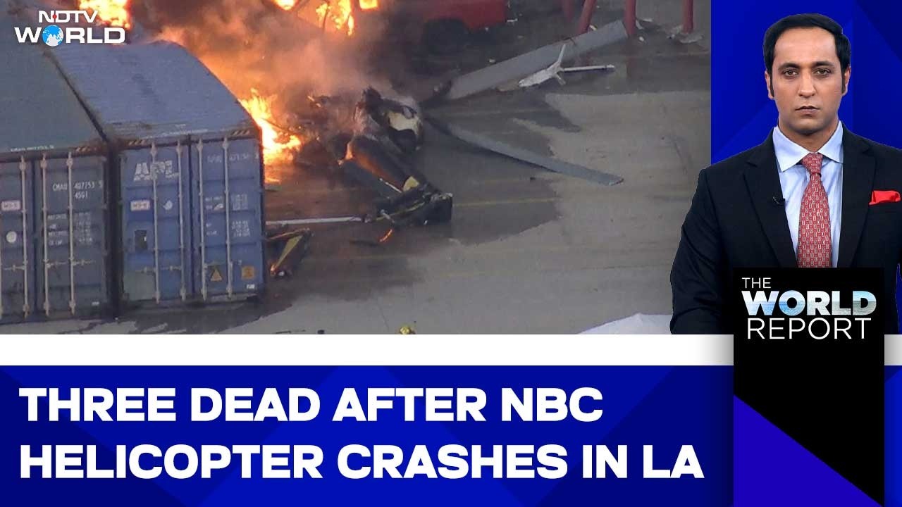 Three Dead After News Helicopter Crashes Near Fatal Bus Collision&nbsp;in Los Angeles