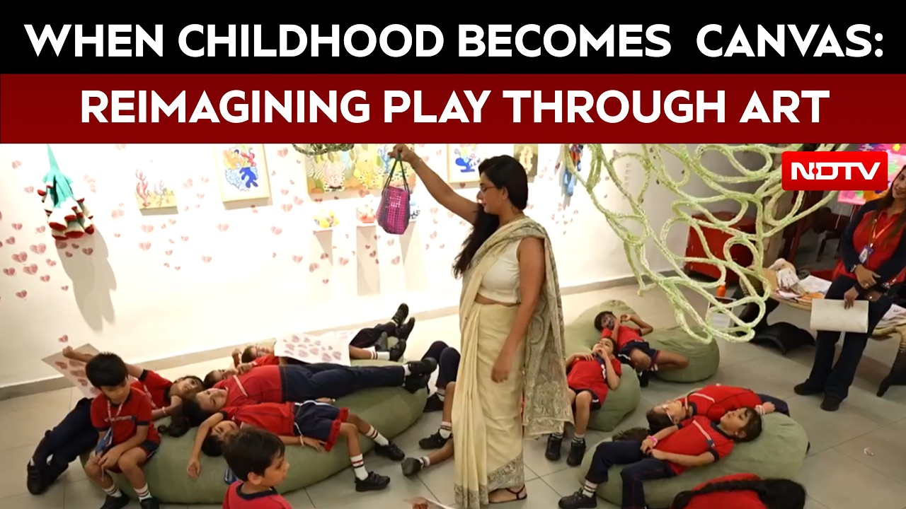 When Childhood Becomes the Canvas: Reimagining Play Through Art