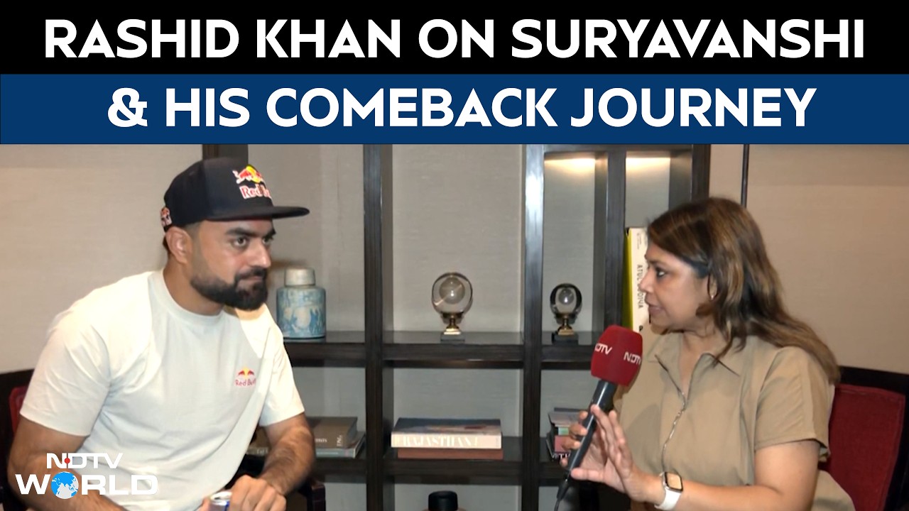 Video: Rashid Khan On Suryavanshi, Afghanistan's Pressure Struggles & His Comeback