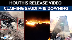 Houthis Release Video Claiming Saudi F-15 Downing