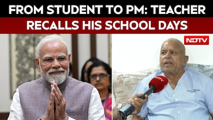 PM Modi Birthday | 'I Taught Him Maths And Science': PM Modi's Teacher Shares School Memories