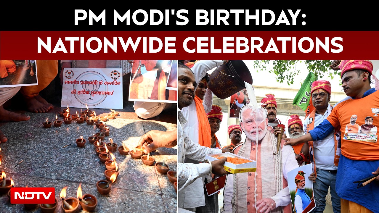 PM Modi Turns 76: BJP Plans Blood Donation, Cleanliness Drives Across India