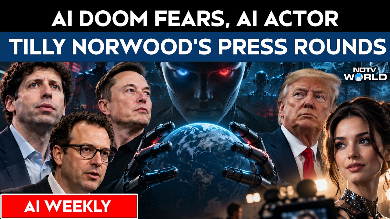 AI Weekly: AI Doom Fears, AI Actor Tilly Norwood's Press Rounds