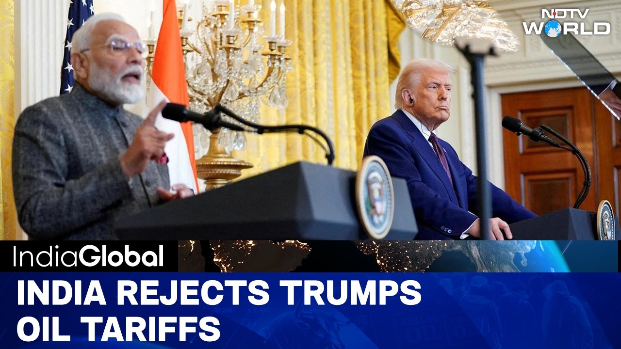 TRUMP'S 100% TARIFF VS INDIA! New Delhi Rejects US Sanctions Bill To Protect Sovereign Russian Crude