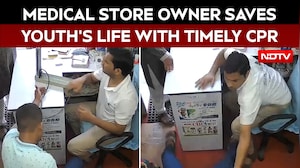 On Camera: Medical Store Owner Saves Youth's Life With Timely CPR In Uttarakhand