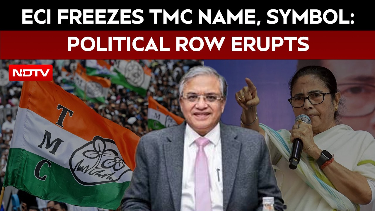 West Bengal News | ECI Freezes TMC Name, Symbol: Ritabrata Hails Order, Congress Hits Back