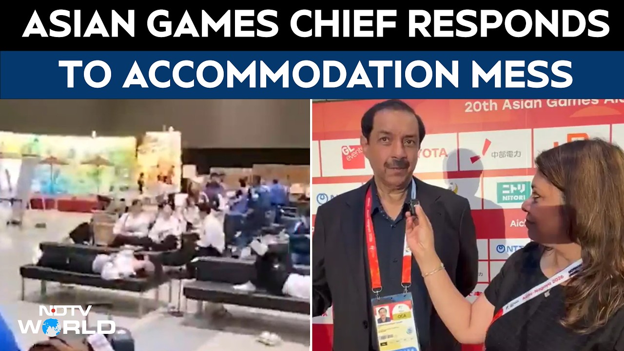 Asian Games Chief Responds To Container Housing, Accommodation Row