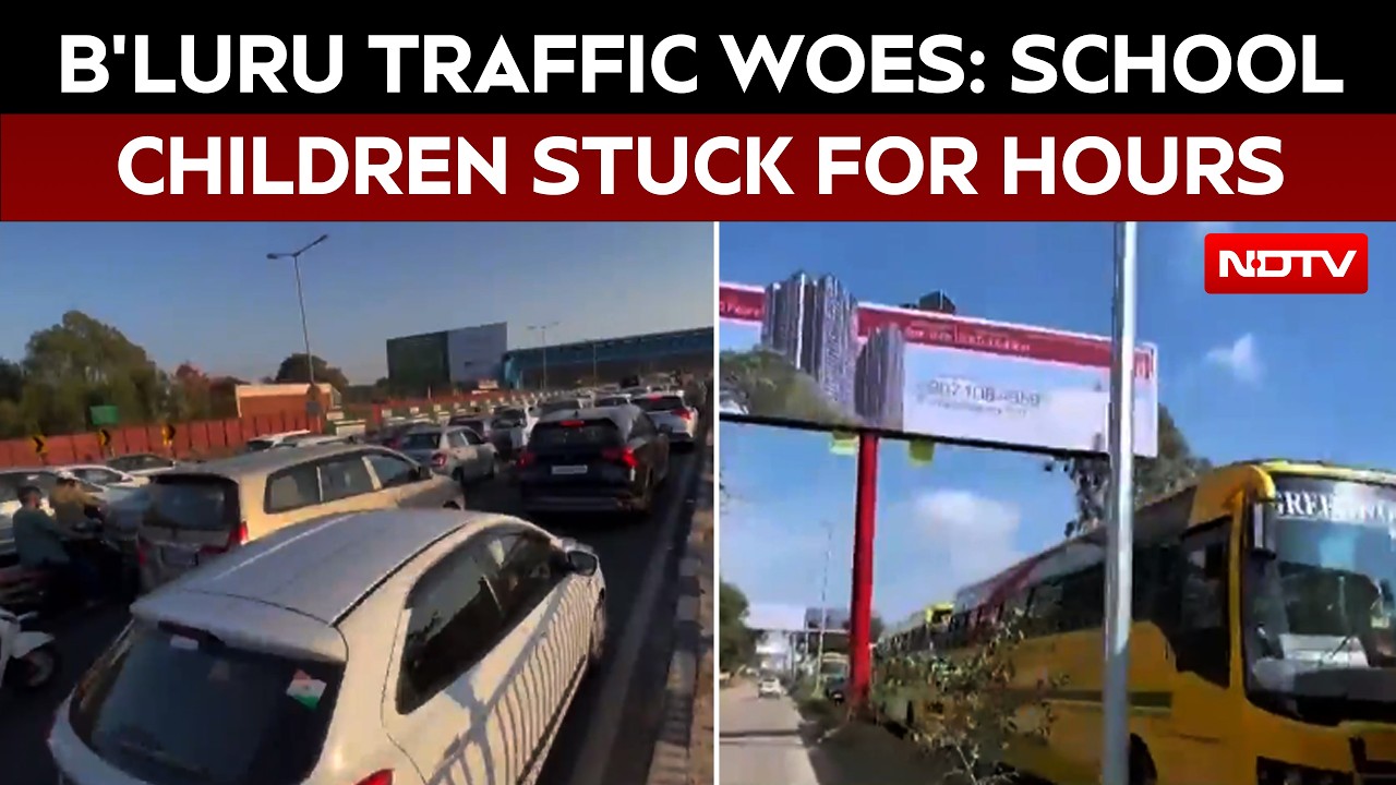 Bengaluru Traffic Crisis: 6-Km School Commutes Take Over Two Hours In Whitefield