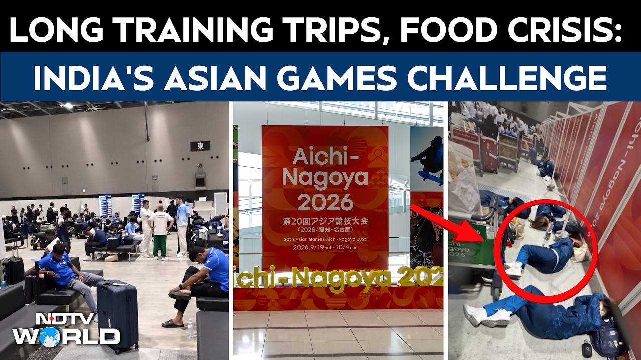 Asian Games 2026 | 2-Hour Training Trips, Food Crisis: Indian Contingent Faces Major Setback