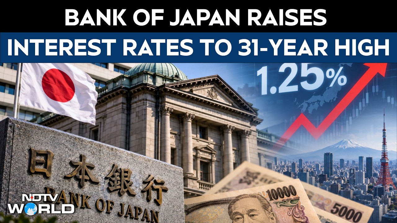 Bank Of Japan Hikes Interest Rate To 1.25% As Weak Yen Fuels Inflation Fears