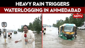 Heavy Rain Causes Severe Waterlogging Across Several Parts Of Ahmedabad
