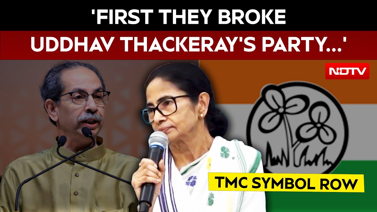 'First They Broke Uddhav Thackeray's Party': Mamata Banerjee On TMC Symbol Row