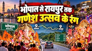 देवास से लेकर रायपुर तक गणपति बप्पा की भक्ति में डूबे लोग