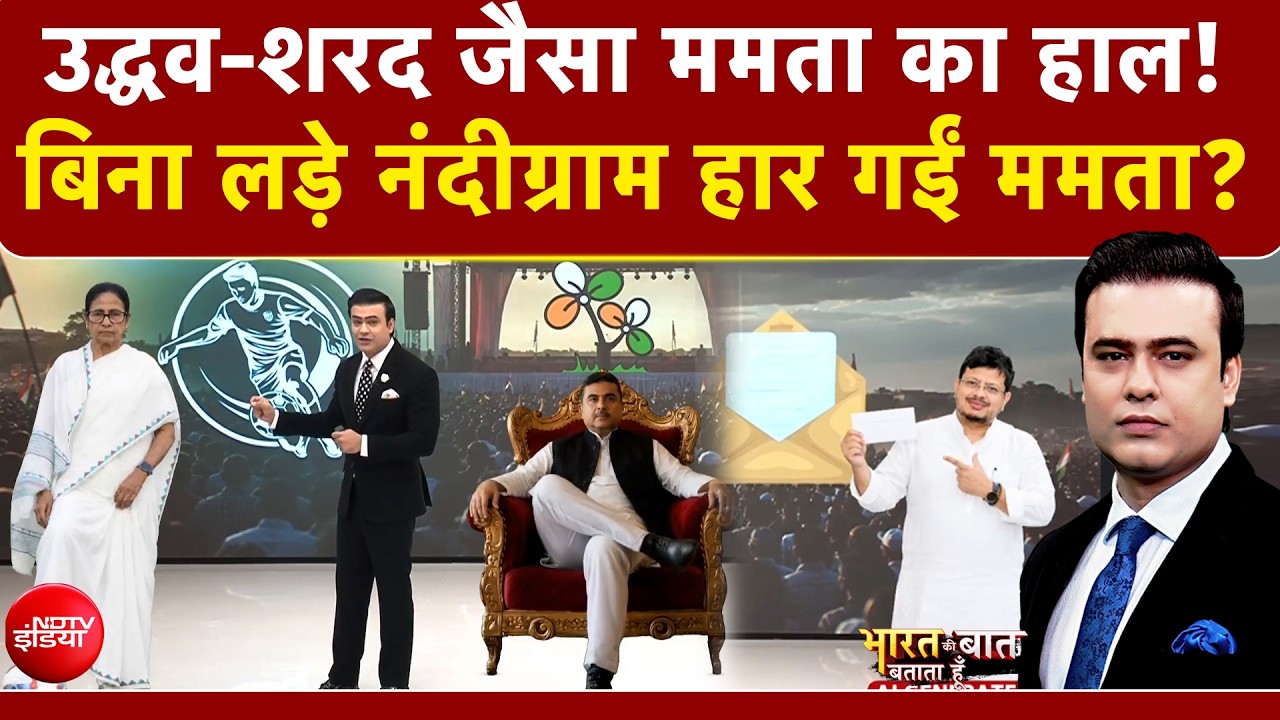 उद्धव-शरद जैसा ममता का हाल! बिना लड़े नंदीग्राम हार गईं ममता?