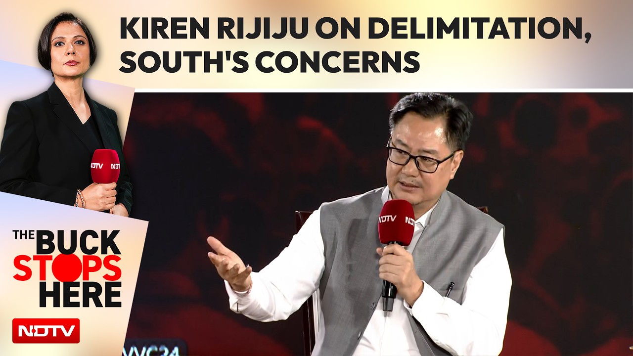 'No State Will Lose Seats': Kiren Rijiju On Delimitation, South's Concerns