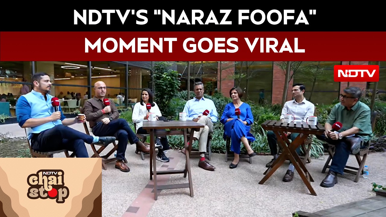 NDTV's "Naraz Foofa" Moment Goes Viral | NDTV Chai Stop