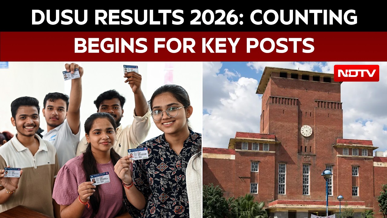 DU Election 2026 Result | DUSU Counting Today: Four Posts, Three-Way Student Union Battle