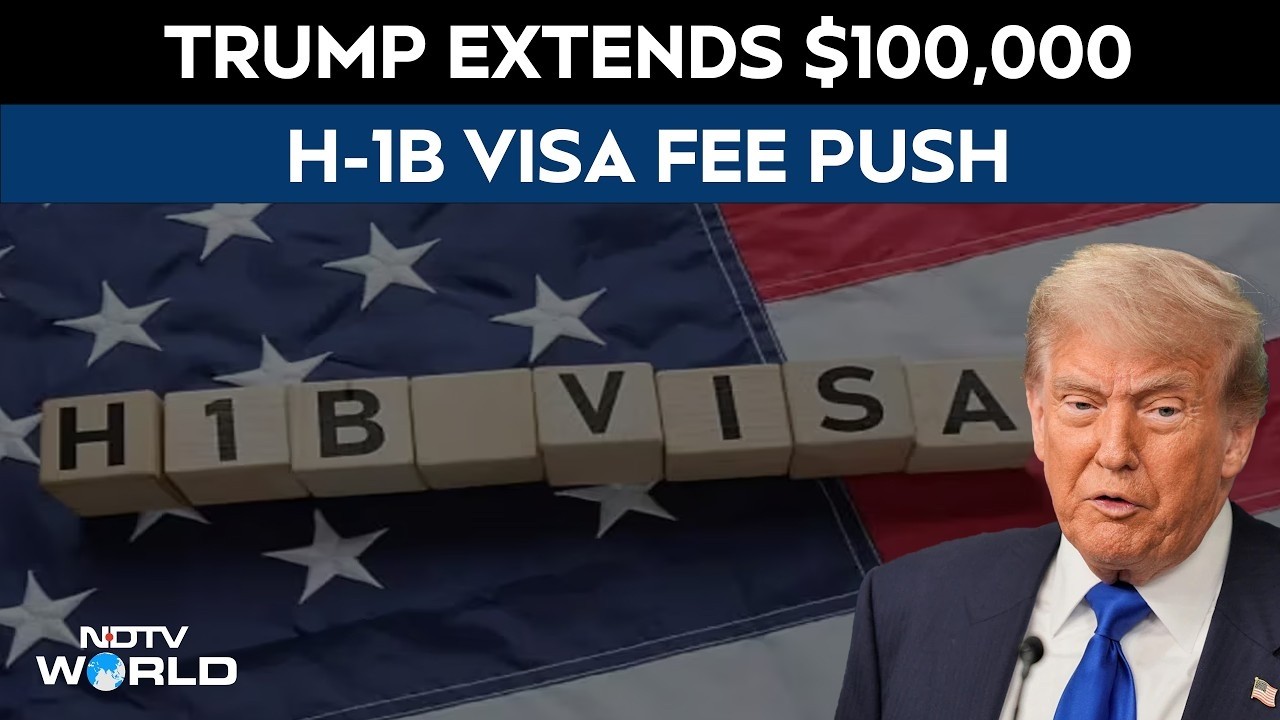 Donald Trump Extends $100,000 H-1B Visa Fee Order For Another Year
