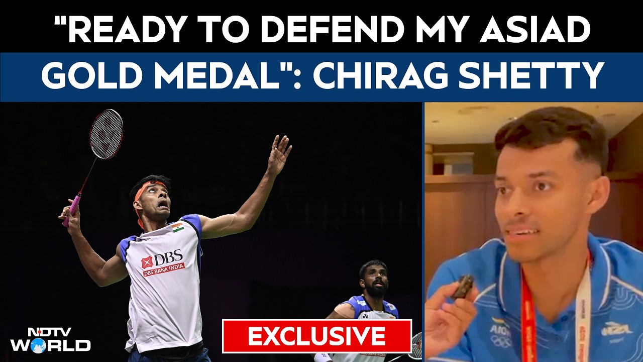 Asian Games 2026 | Chirag Shetty On Defending Asian Games Gold, & Team Partner Satwik’s Recovery